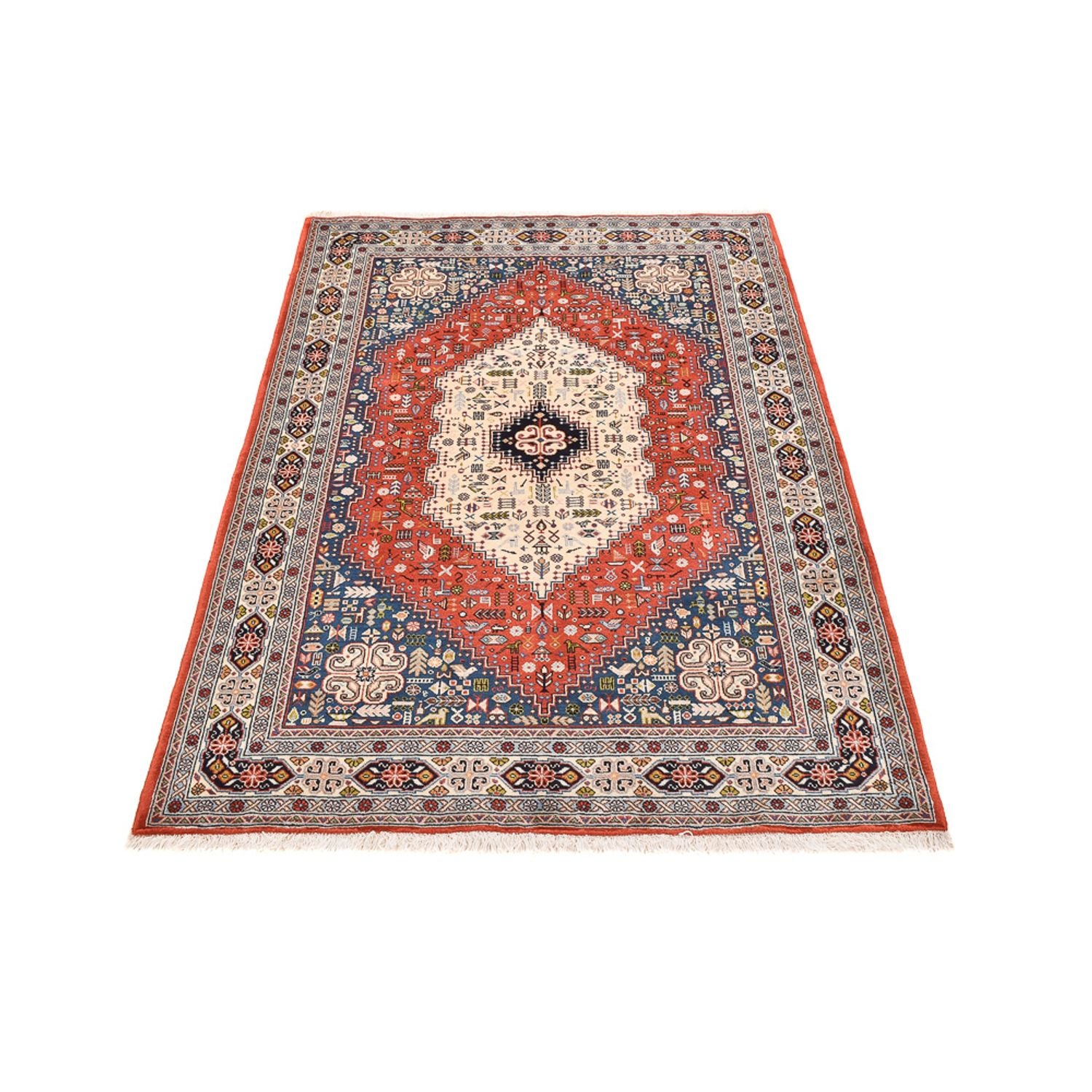 Alfombra Gabbeh - Persa Kashkuli - 206 x 137 cm - multicolor