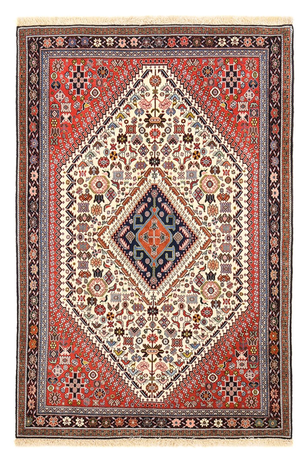 Alfombra Gabbeh - Persa Kashkuli - 212 x 143 cm - multicolor