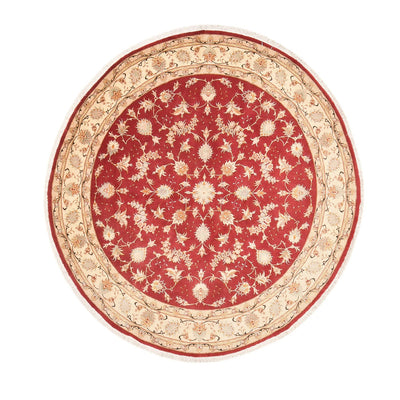 Tabriz - 50 Raj Alfombra 200x200cm - Alfombra persa - rojo