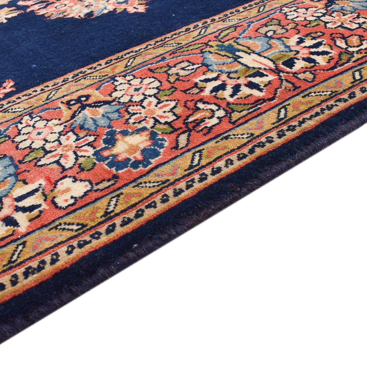 Alfombra persa - Clásica - 200 x 145 cm - azul oscuro