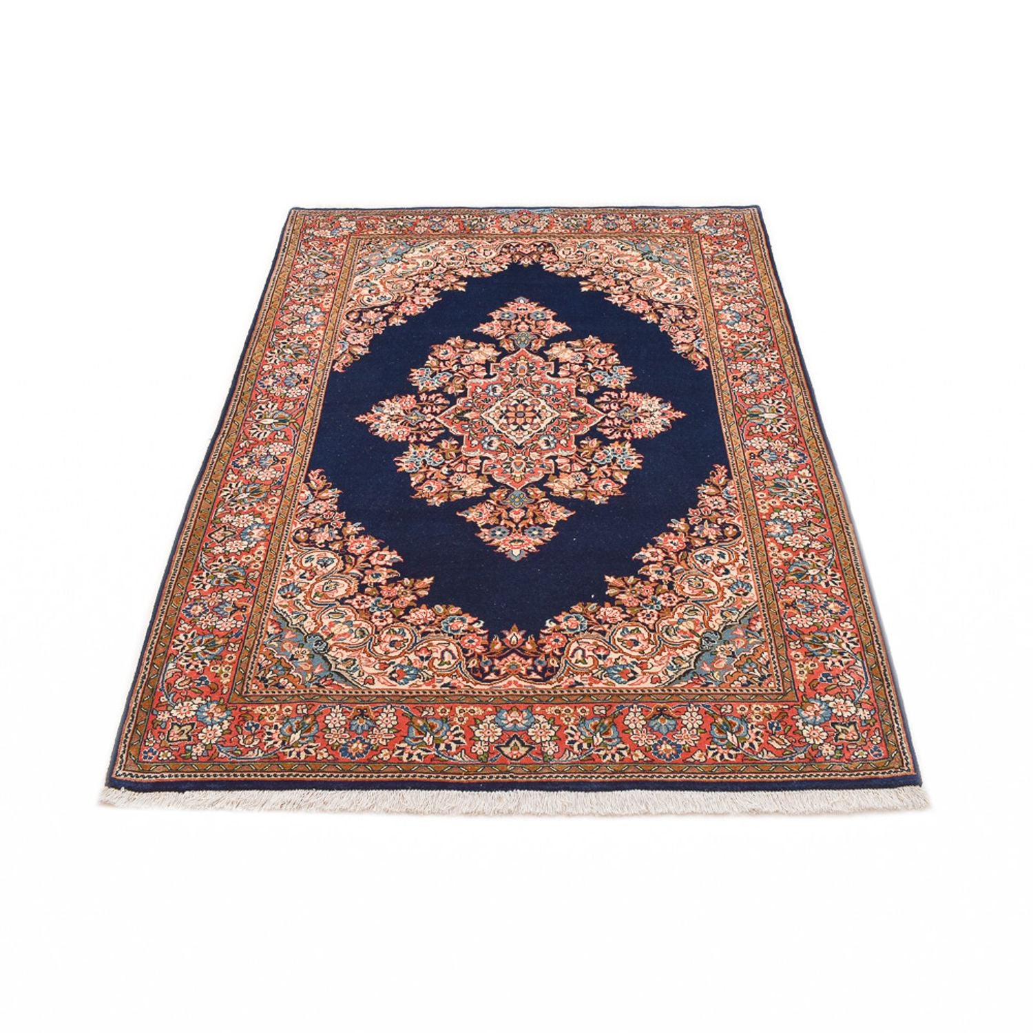 Alfombra persa - Clásica - 200 x 145 cm - azul oscuro