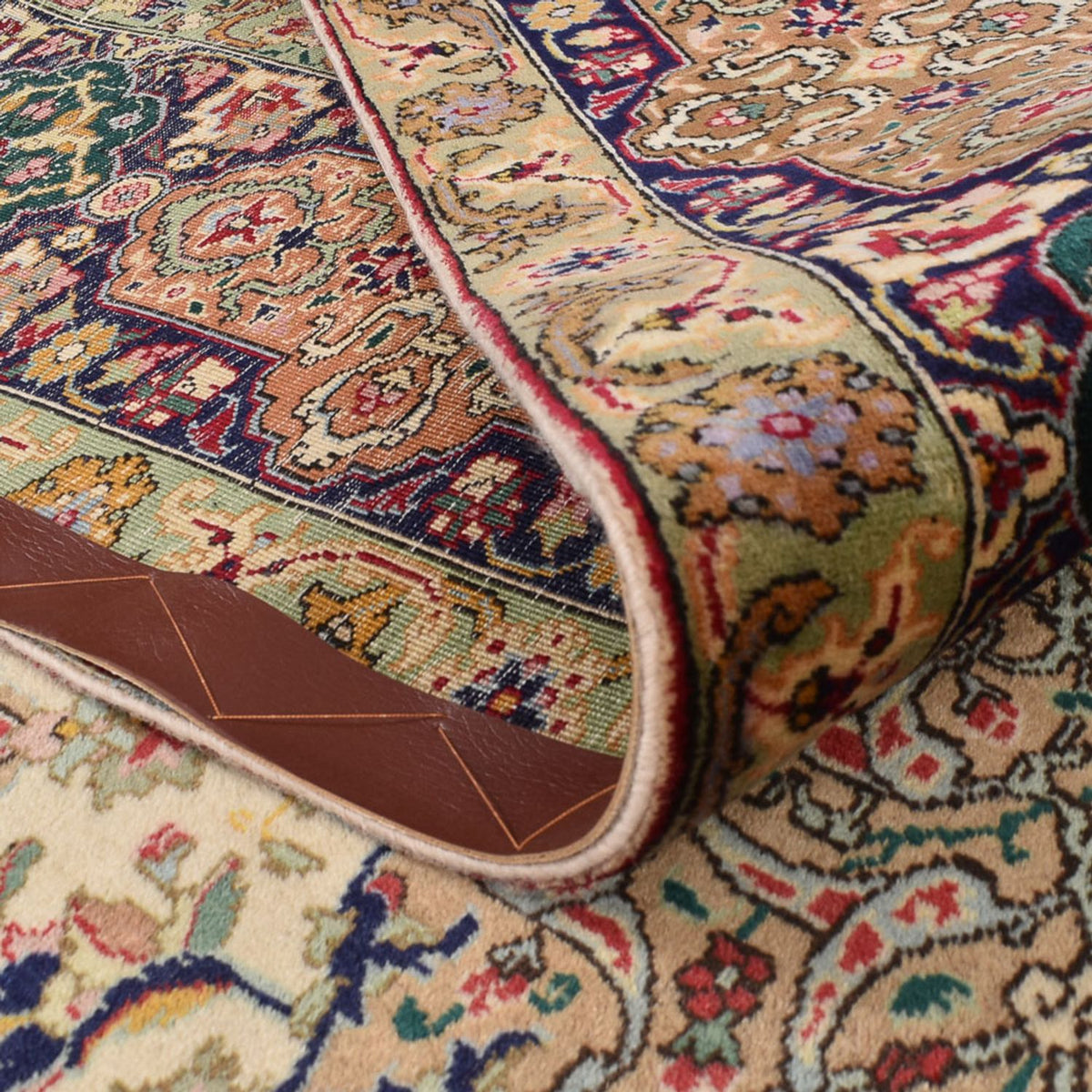 Alfombra Persa - Tabriz - Real - 336 x 235 cm - beige