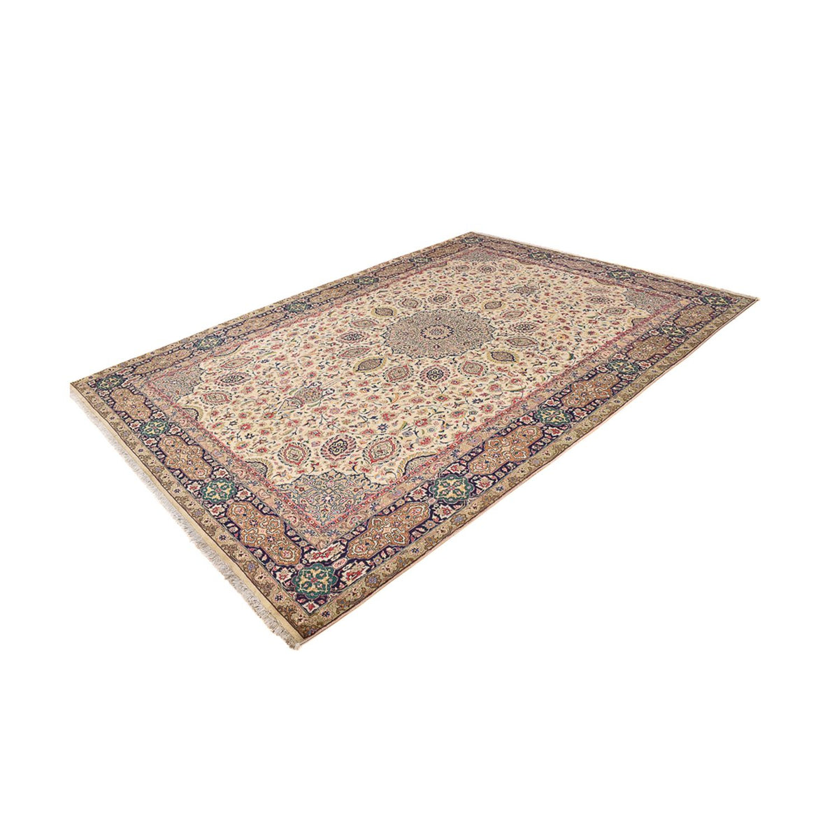 Alfombra Persa - Tabriz - Real - 336 x 235 cm - beige