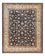 Alfombra persa - Clásica - Real - 387 x 302 cm - azul oscuro