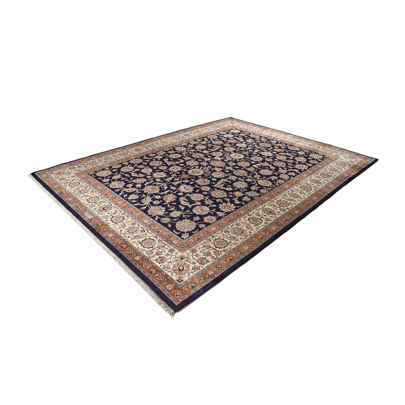 Alfombra persa - Clásica - Real - 400 x 300 cm - azul oscuro