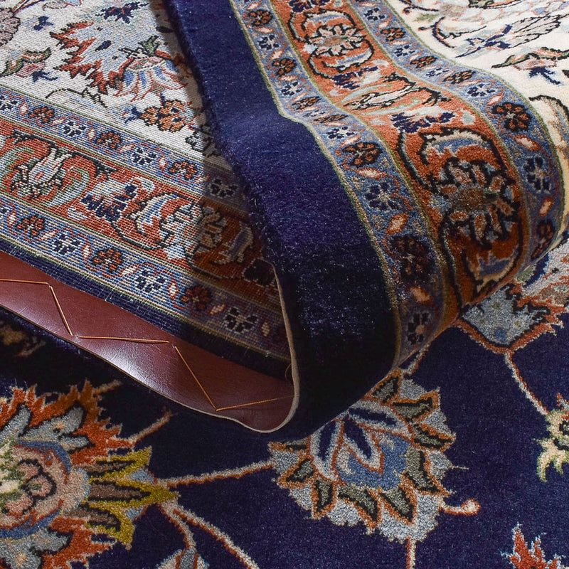 Alfombra persa - Clásica - 387 x 290 cm - azul oscuro