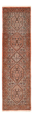 Alfombra de pasillo Alfombra persa - Bidjar - 198 x 57 cm - óxido