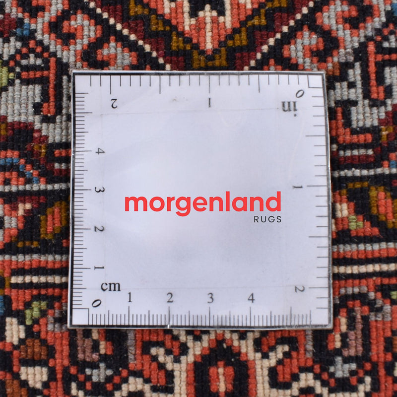 Alfombra de pasillo Alfombra persa - Bidjar - 198 x 57 cm - óxido