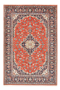 Alfombra persa - Keshan - 220 x 141 cm - rojo