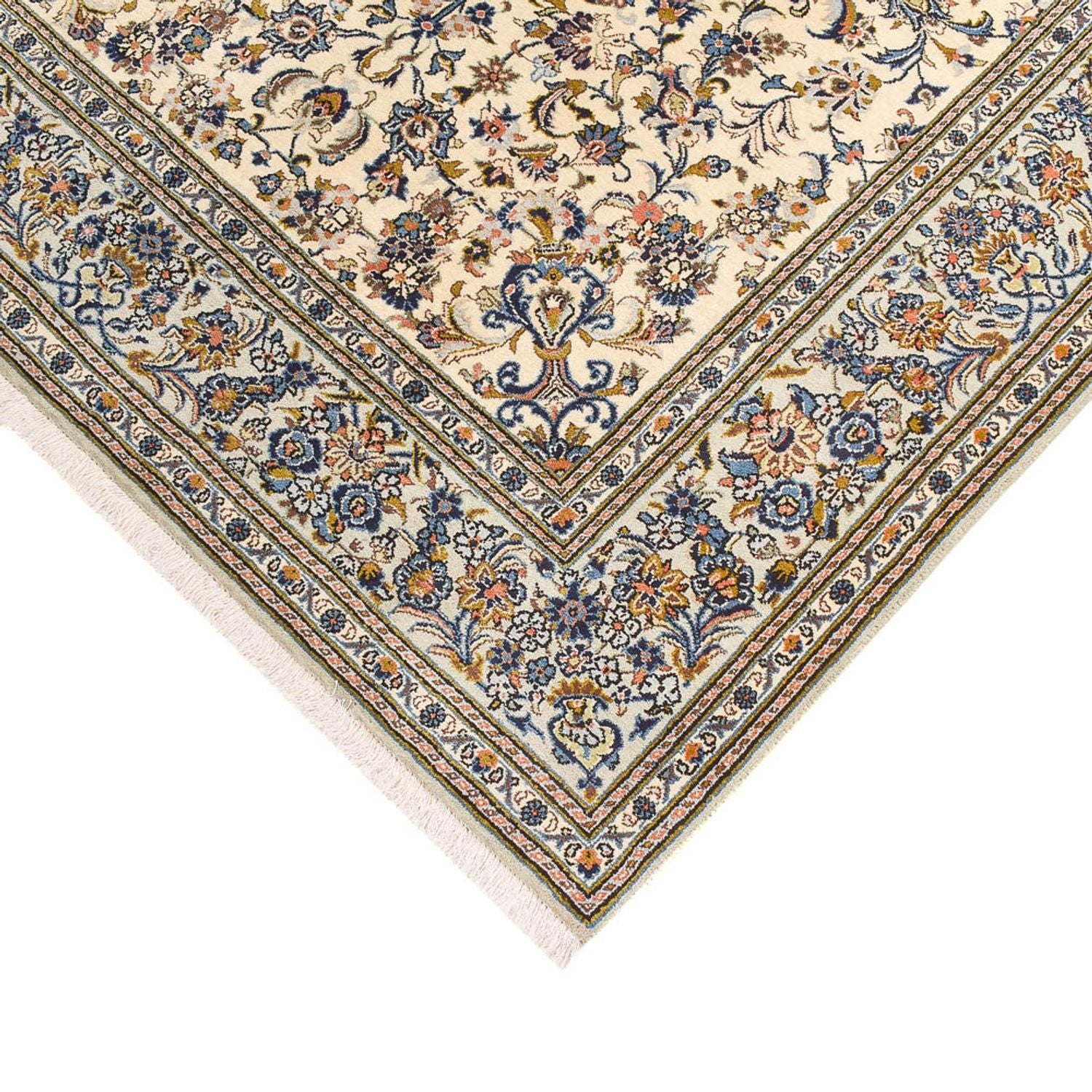 Alfombra persa - Keshan - 235 x 163 cm - arena