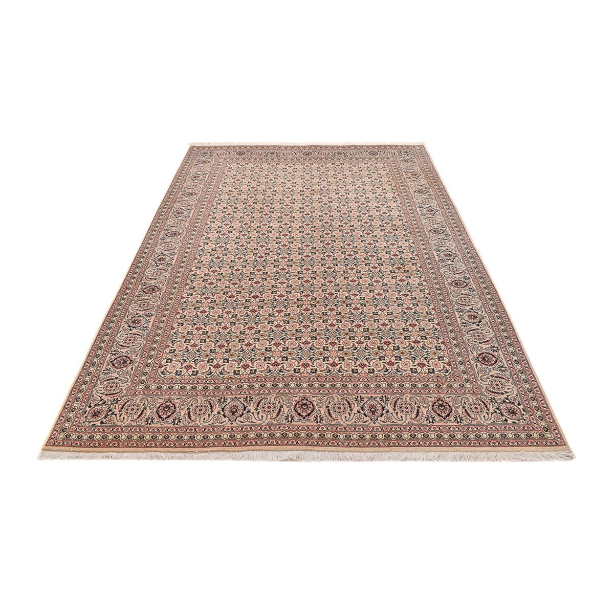 Alfombra Persa - Tabriz - Real - 297 x 200 cm - salmón