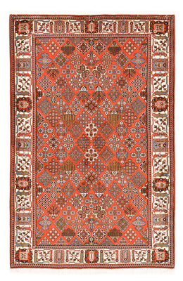 Alfombra Gabbeh - Persa Kashkuli - 205 x 133 cm - rojo