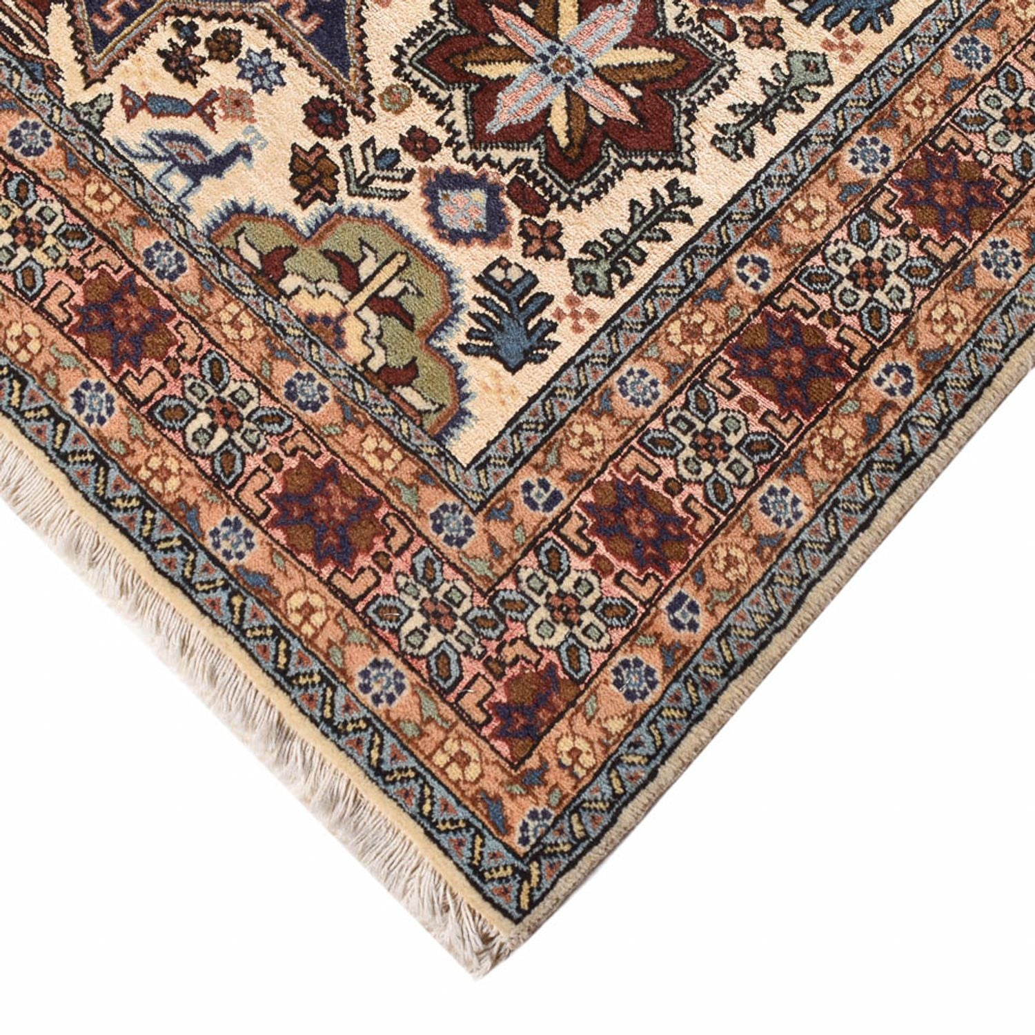 Alfombra persa - Nómada - 190 x 136 cm - multicolor