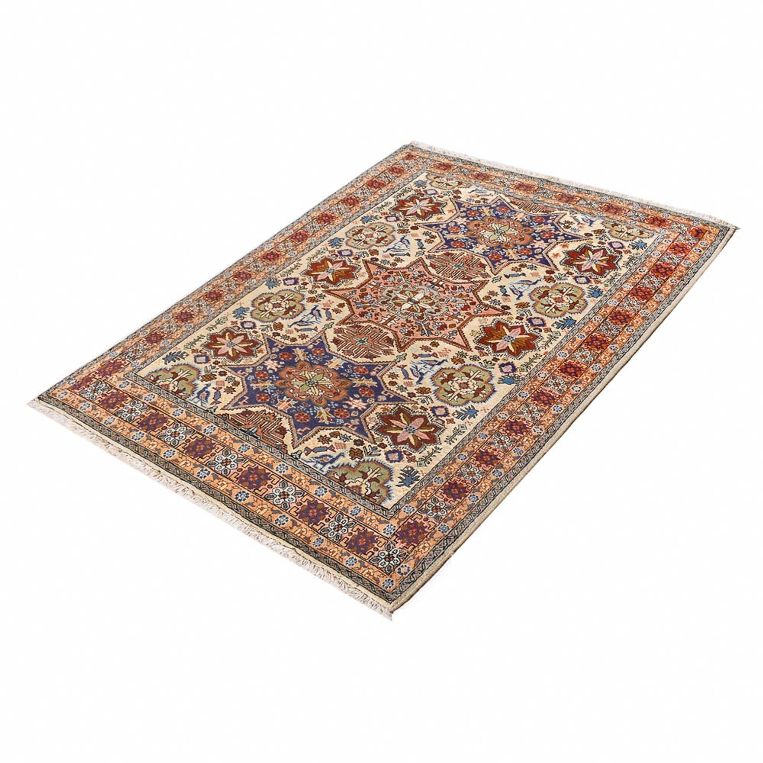 Alfombra persa - Nómada - 190 x 136 cm - multicolor