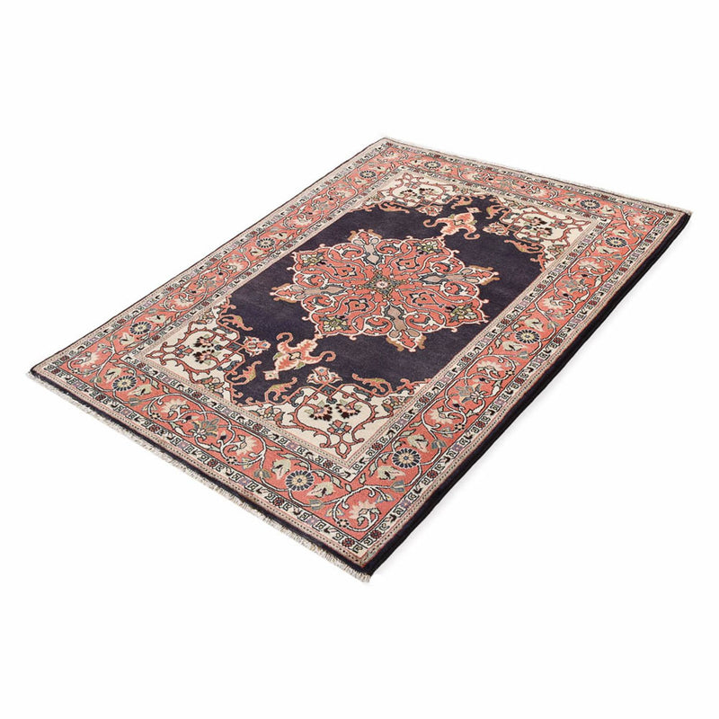 Alfombra persa - Nómada - 196 x 140 cm - azul oscuro
