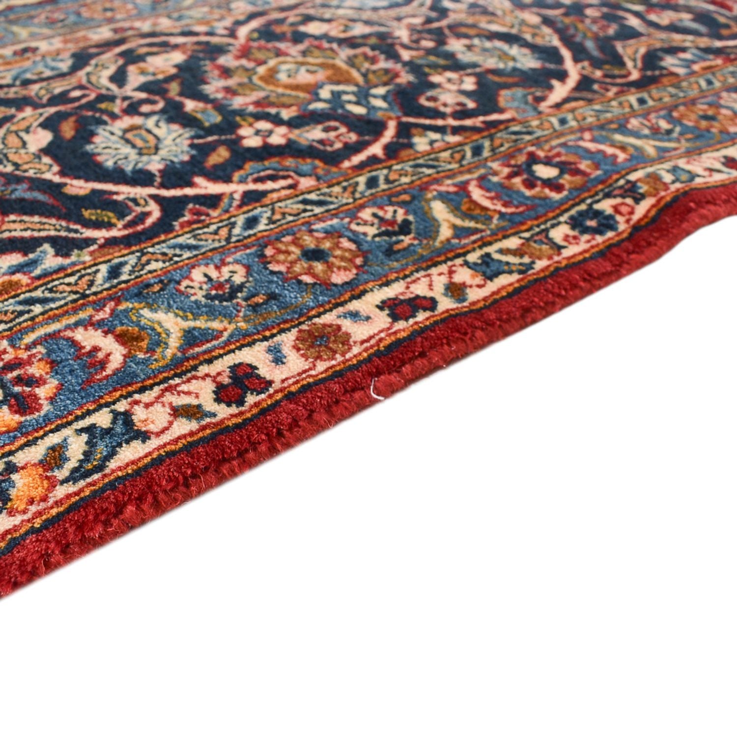 Alfombra persa - Keshan - Real - 437 x 318 cm - rojo