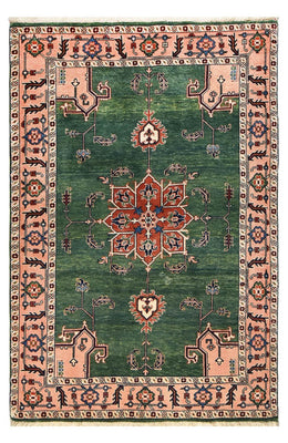 Alfombra persa - Nómada - 224 x 143 cm - verde