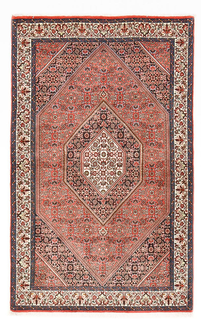 Alfombra persa - Bidjar - 172 x 110 cm - rojo claro