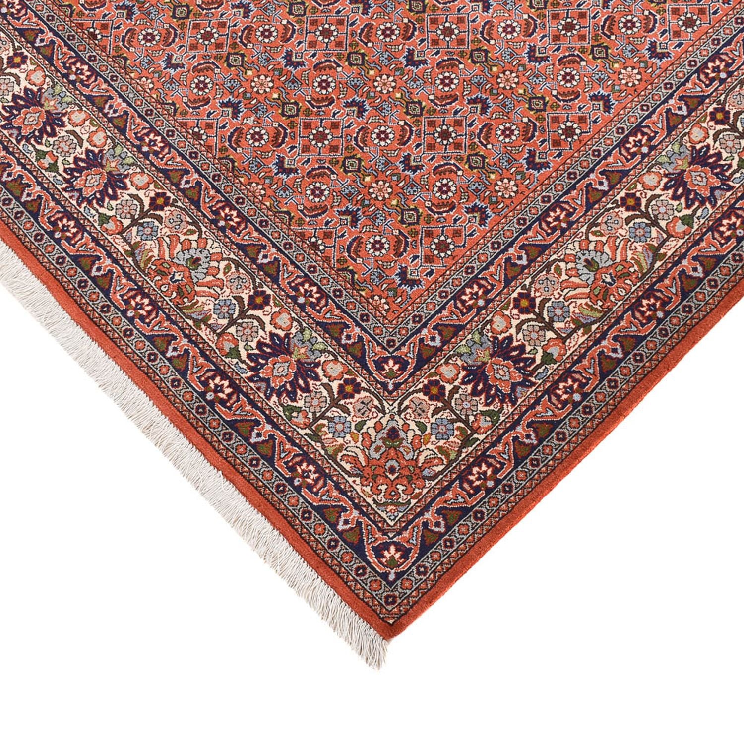 Alfombra persa - Bidjar - 190 x 148 cm - óxido
