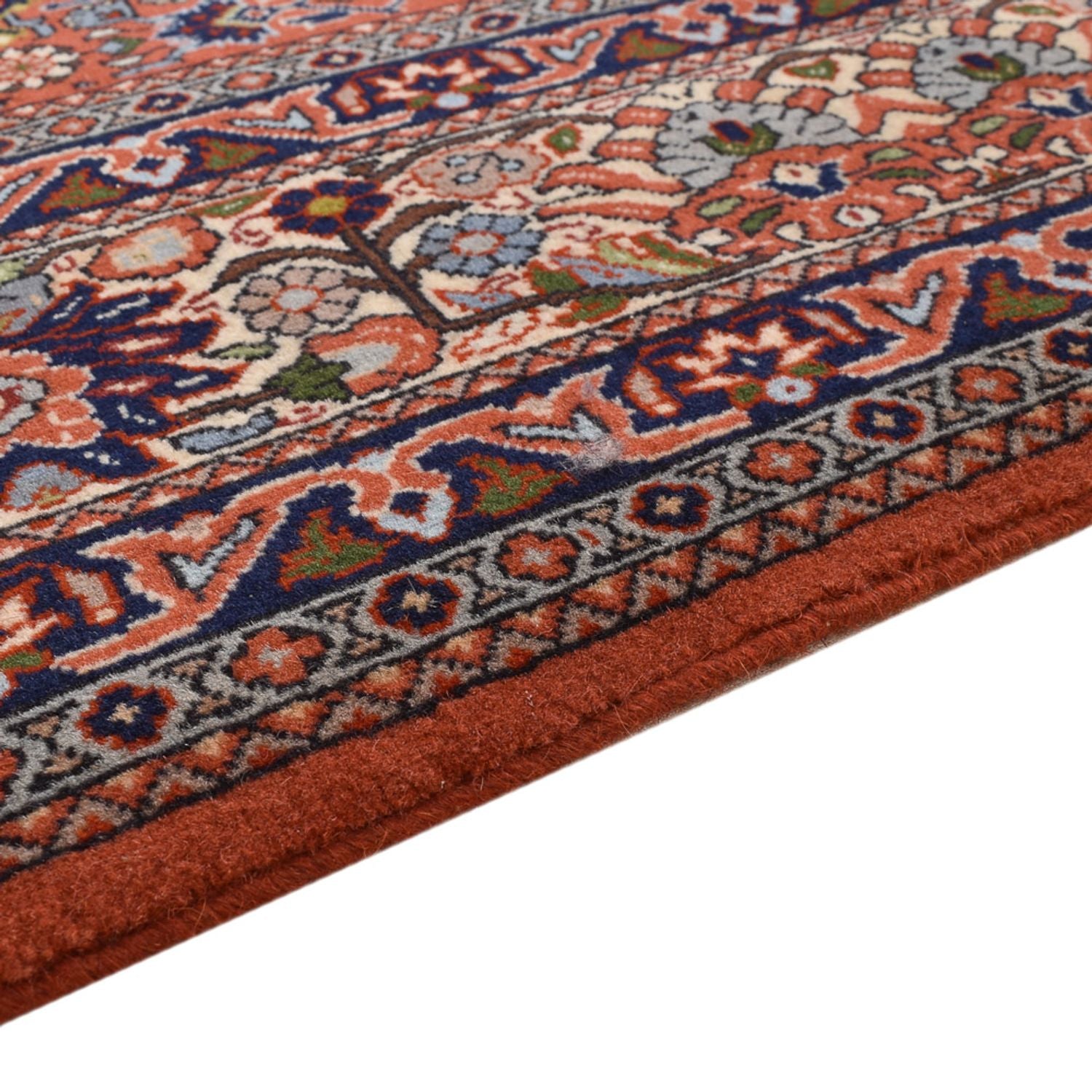 Alfombra persa - Bidjar - 190 x 148 cm - óxido