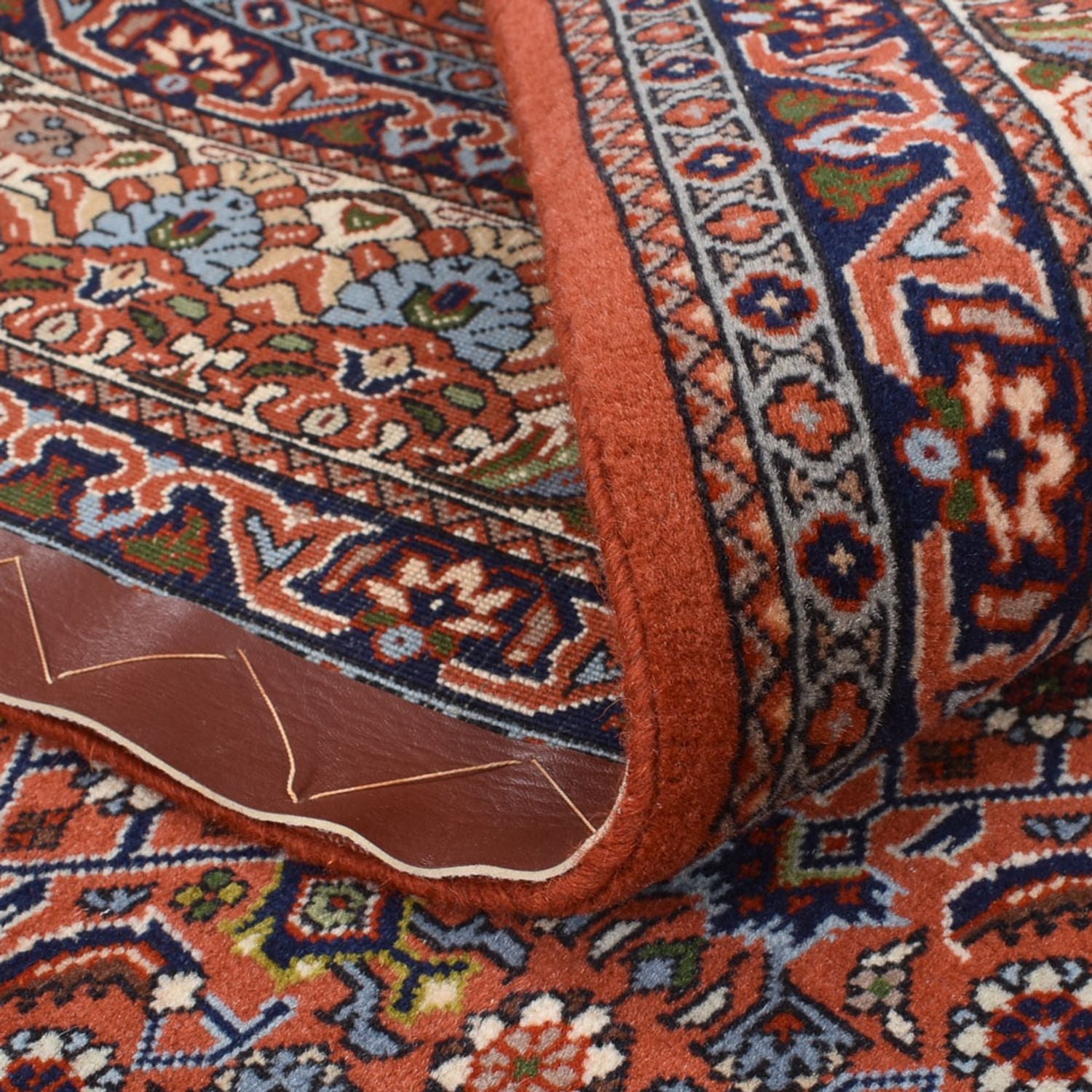 Alfombra persa - Bidjar - 190 x 148 cm - óxido