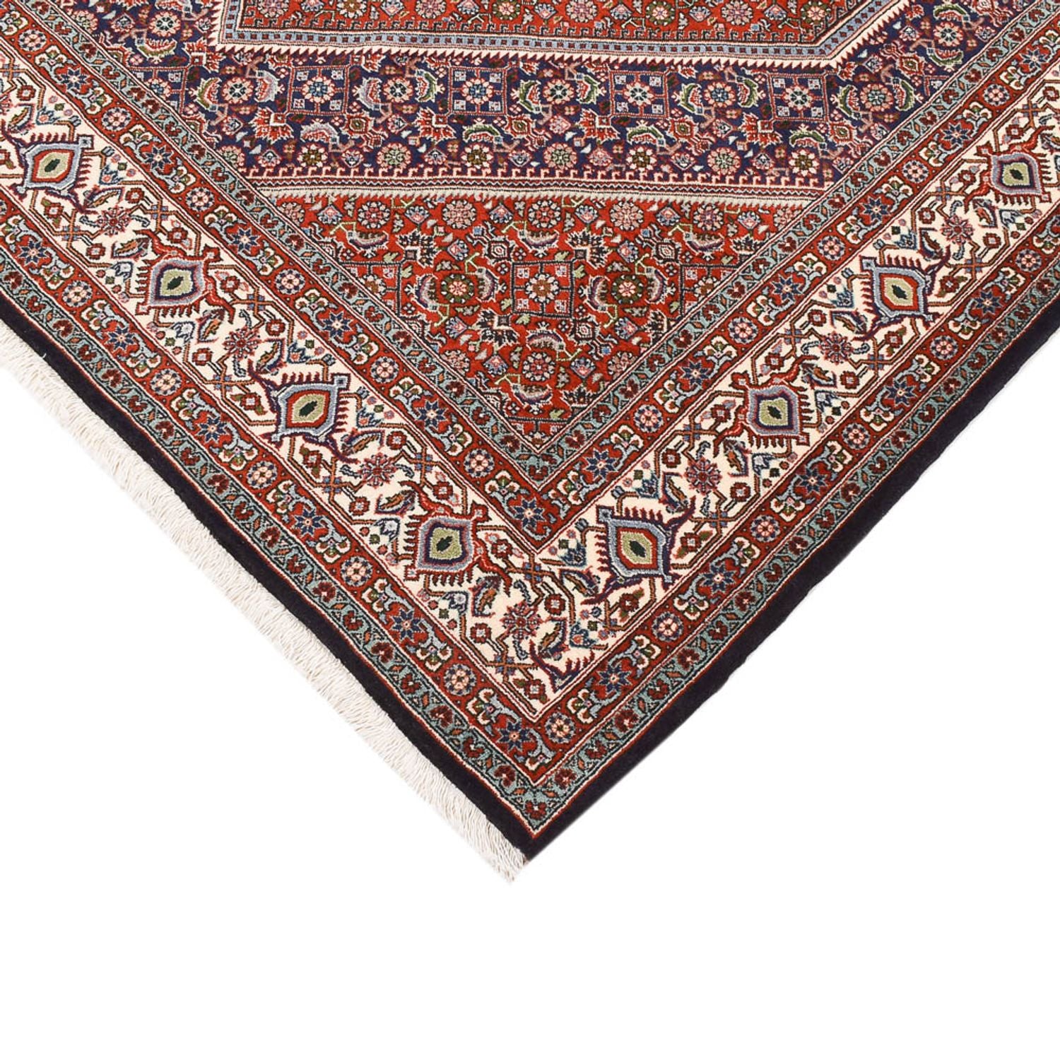 Alfombra persa - Bidjar - 248 x 150 cm - óxido