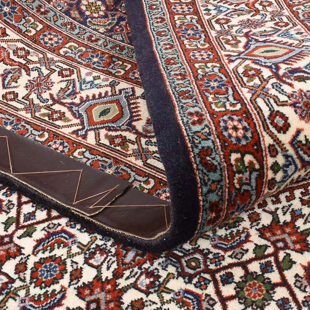 Alfombra persa - Bidjar - 248 x 150 cm - óxido