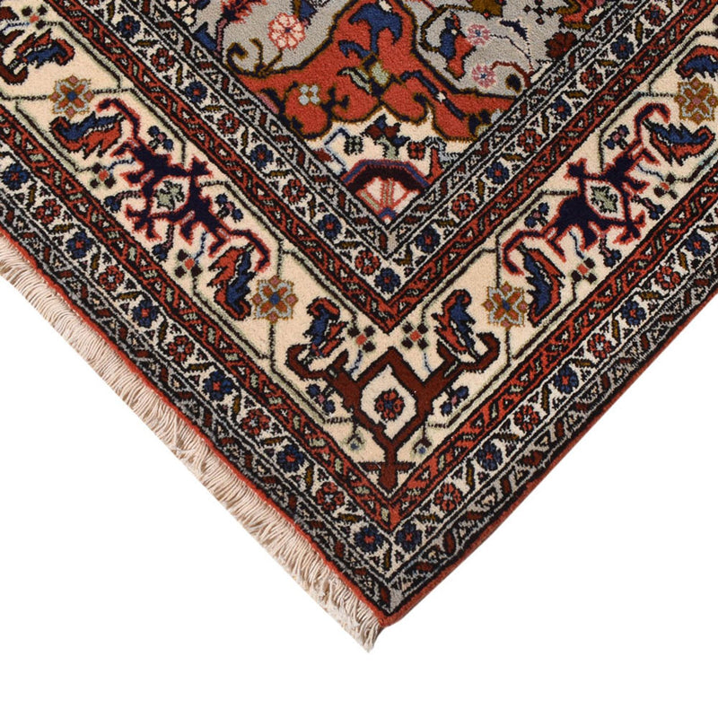 Alfombra persa - Nómada - 198 x 138 cm - multicolor