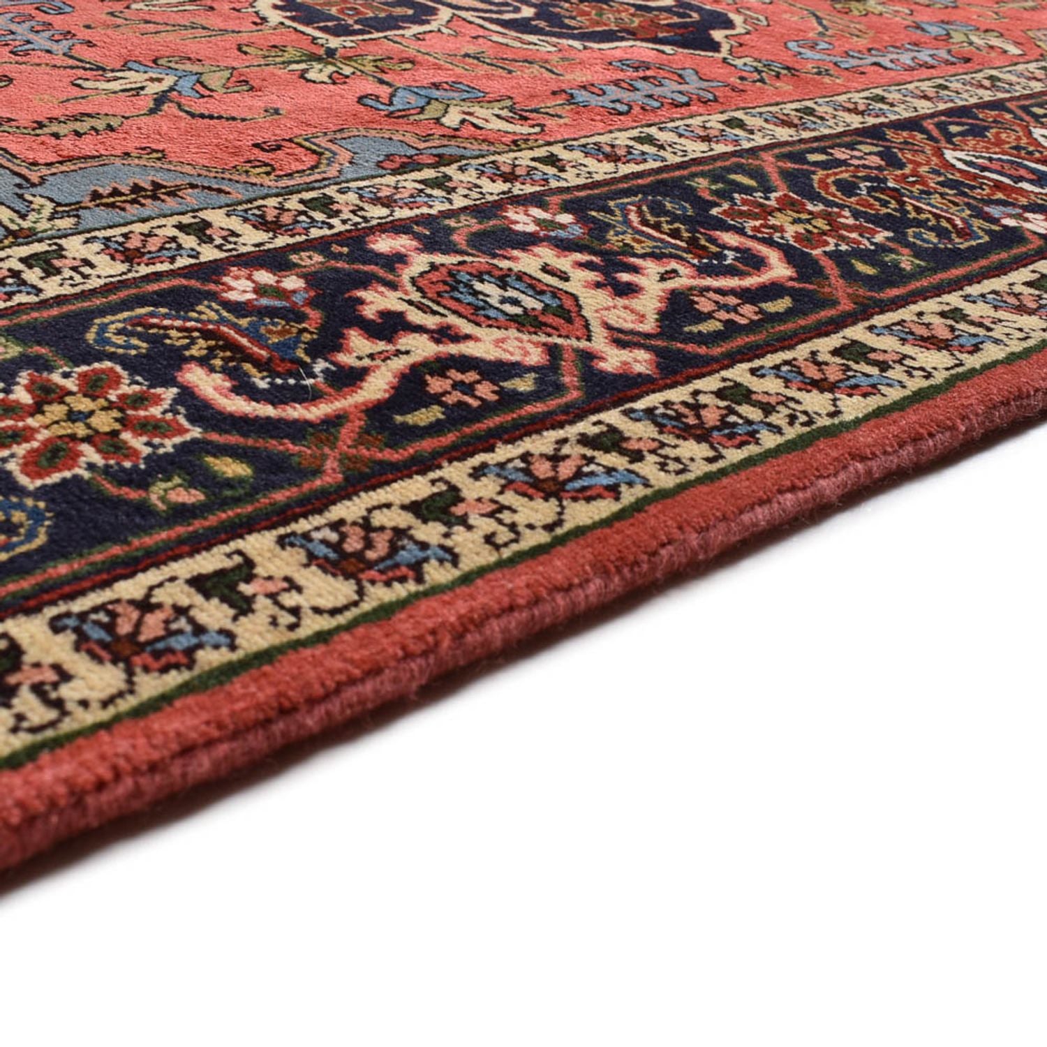 Alfombra persa - Nómada - 198 x 138 cm - rojo claro