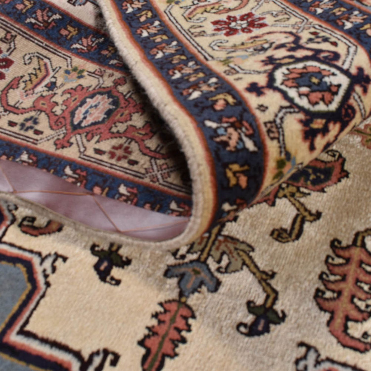 Alfombra persa - Nómada - 204 x 140 cm - multicolor