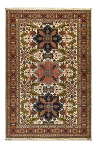 Alfombra persa - Nómada - 201 x 132 cm - multicolor