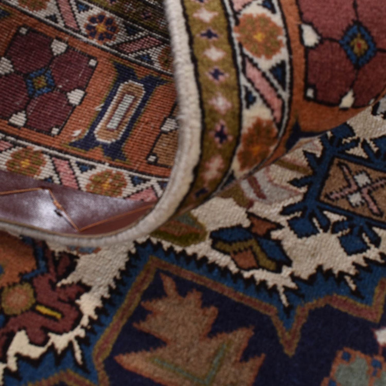 Alfombra persa - Nómada - 201 x 132 cm - multicolor