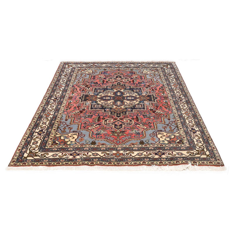 Alfombra persa - Nómada - 206 x 138 cm - rojo claro