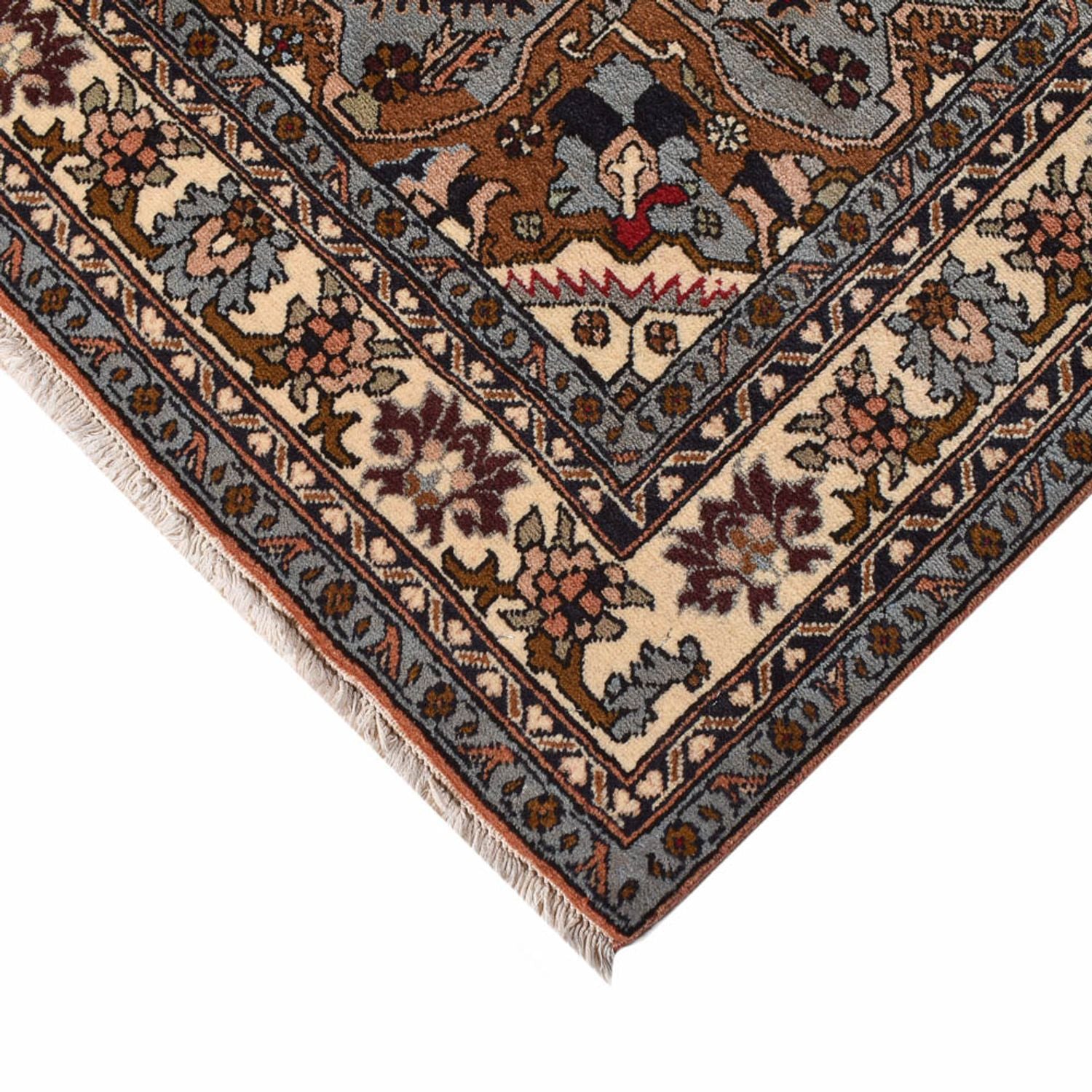 Alfombra persa - Nómada - 200 x 138 cm - multicolor