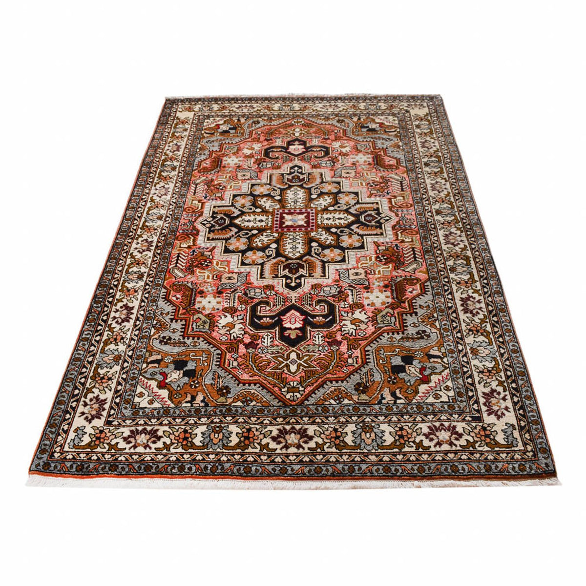 Alfombra persa - Nómada - 200 x 138 cm - multicolor