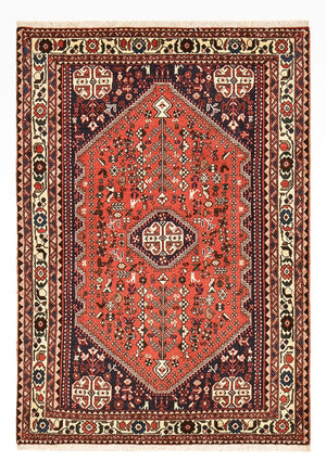 Alfombra persa - Nómada - 153 x 104 cm - rojo