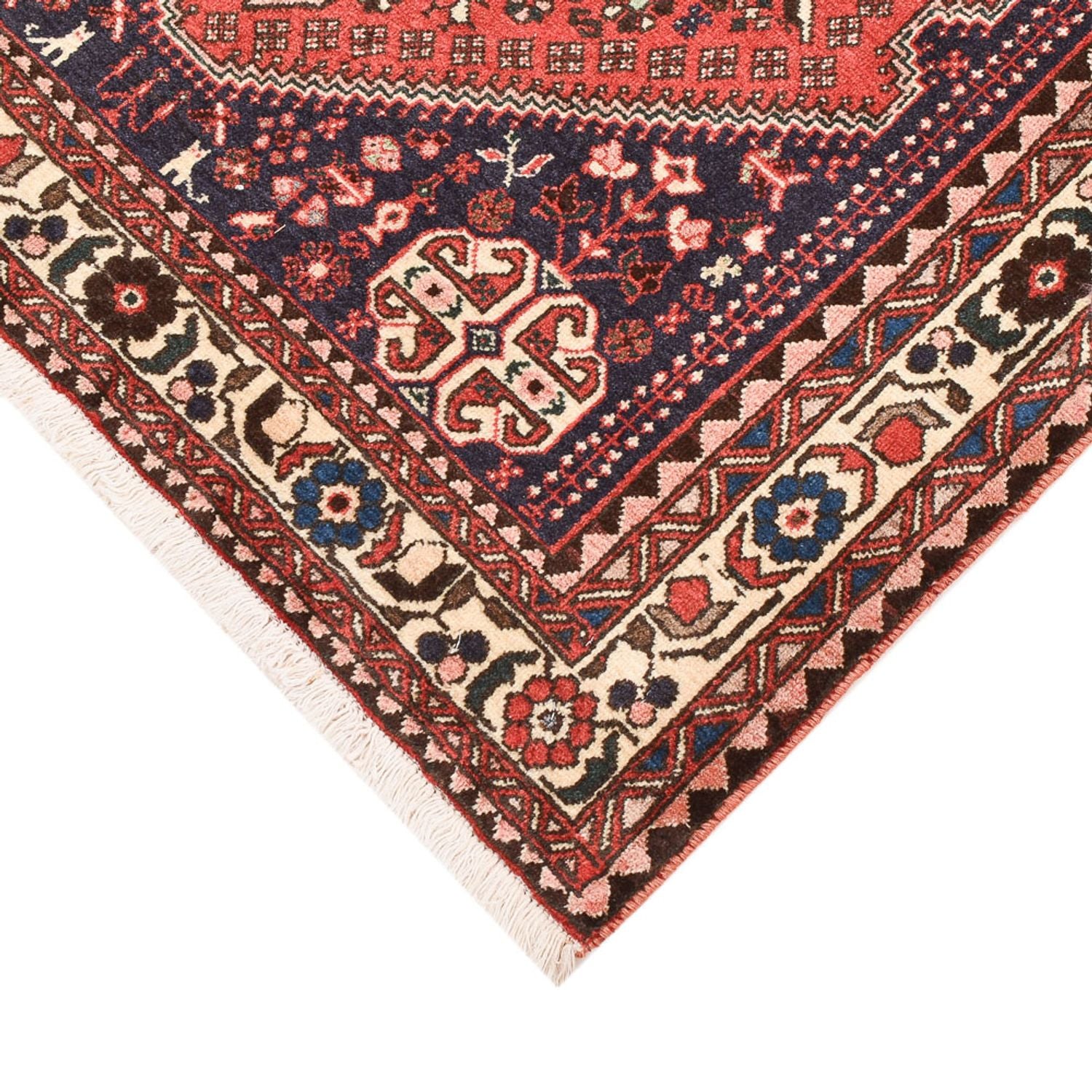 Alfombra persa - Nómada - 153 x 104 cm - rojo