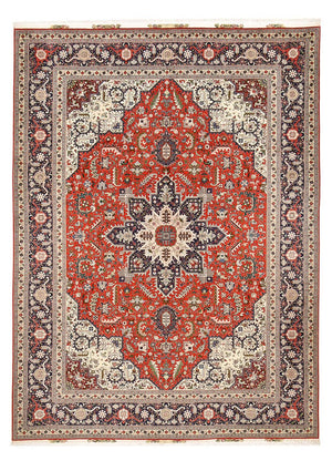 Alfombra Persa - Tabriz - Real - 403 x 302 cm - rojo