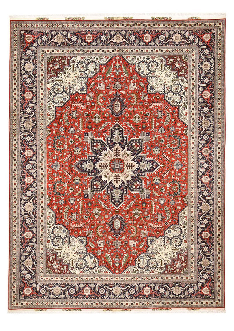 Alfombra Persa - Tabriz - Real - 403 x 302 cm - rojo
