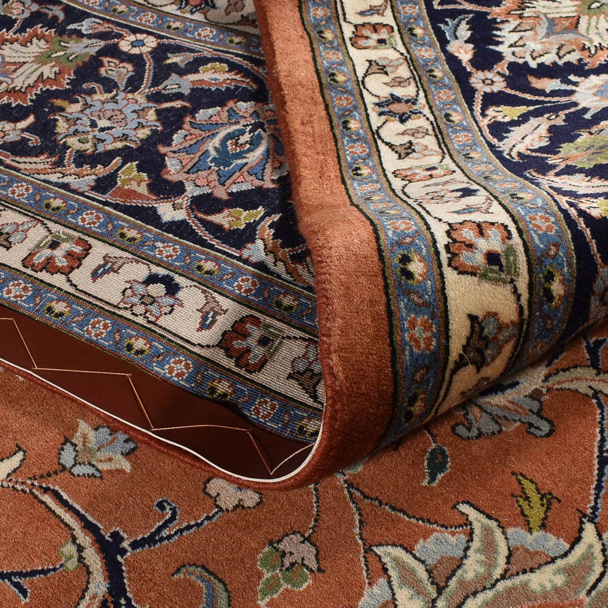 Alfombra persa - Clásica - Real - 395 x 296 cm - óxido