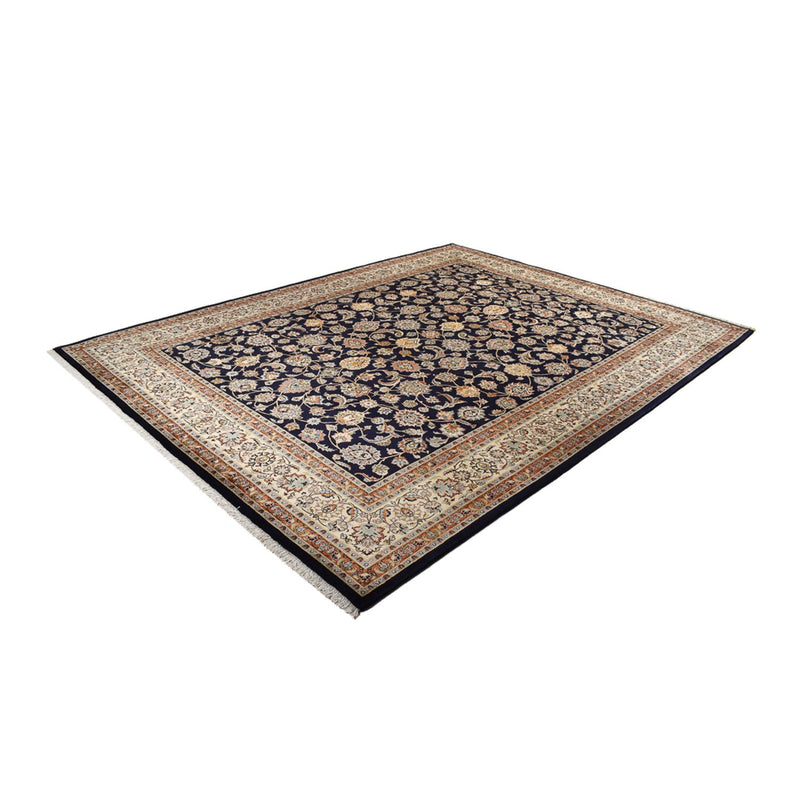 Alfombra persa - Clásica - Real - 390 x 298 cm - azul oscuro