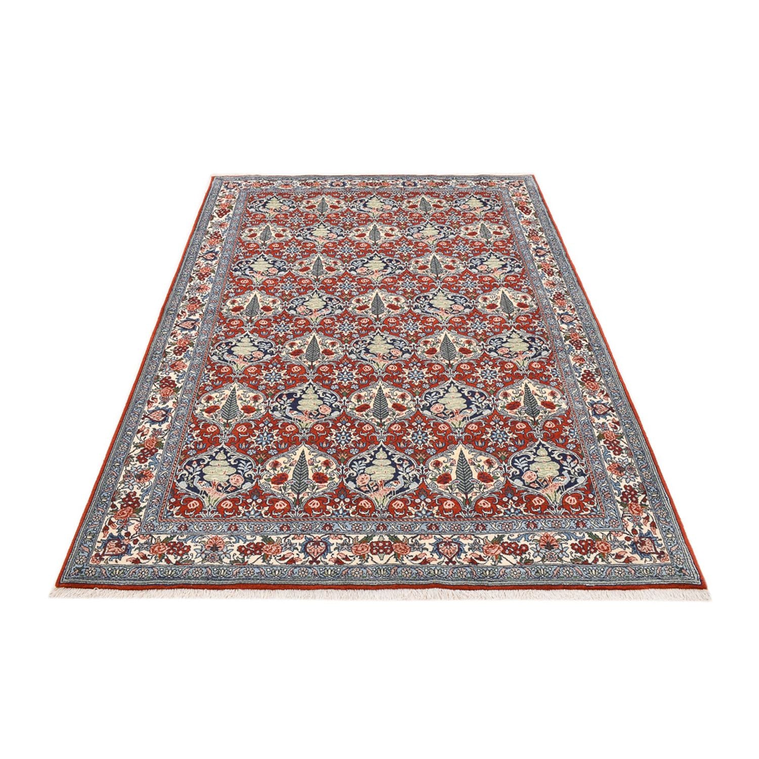 Alfombra persa - Nómada - 247 x 172 cm - multicolor