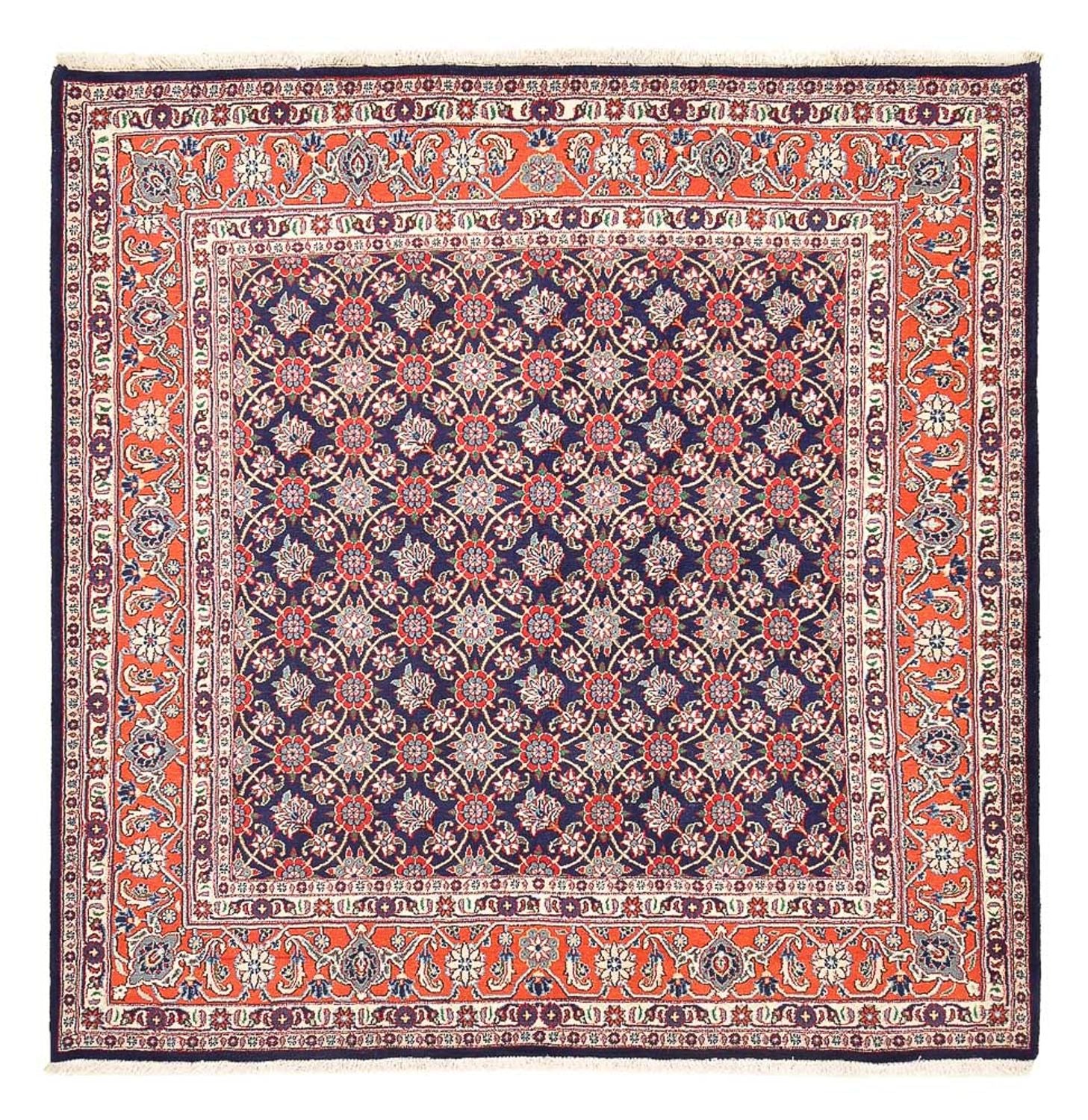 Alfombra persa - Clásica cuadrado  - 205 x 200 cm - rojo claro