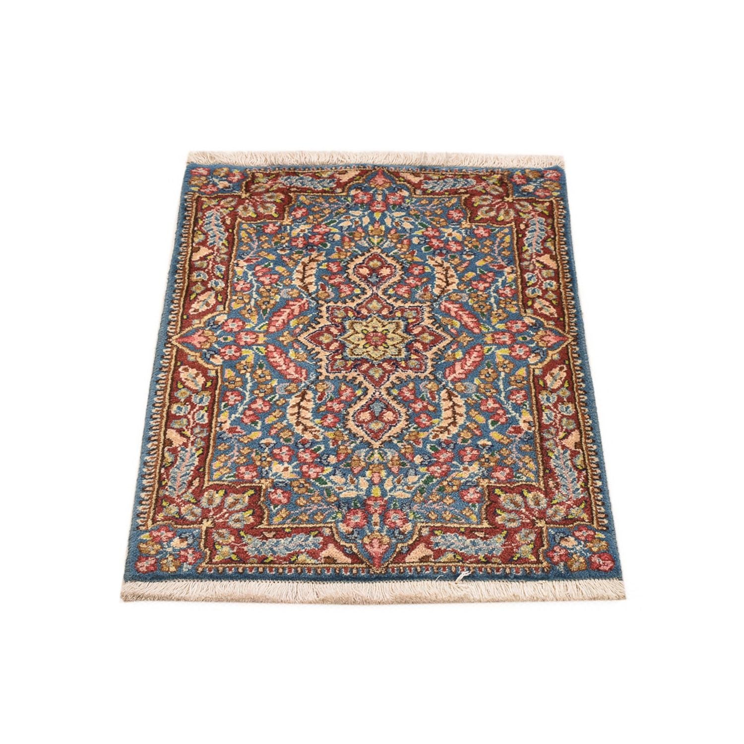 Alfombra persa - Real - 80 x 56 cm - multicolor