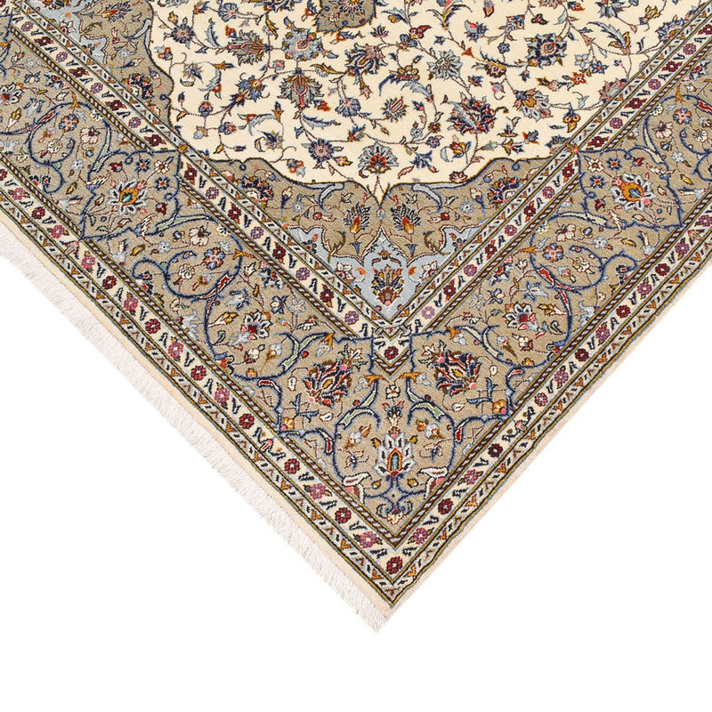 Alfombra persa - Keshan - 225 x 142 cm - arena