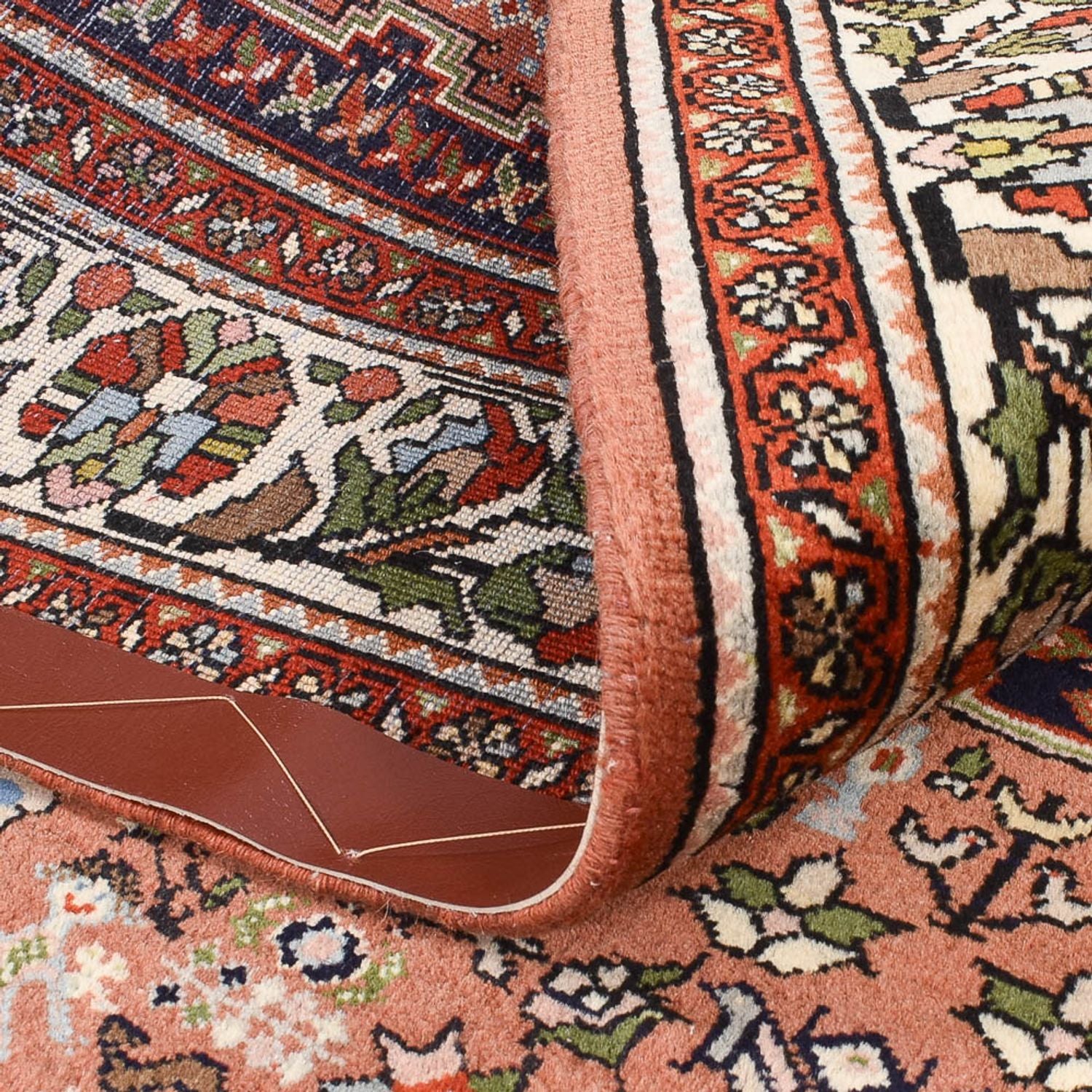 Alfombra Gabbeh - Persa Kashkuli - 205 x 153 cm - rojo claro