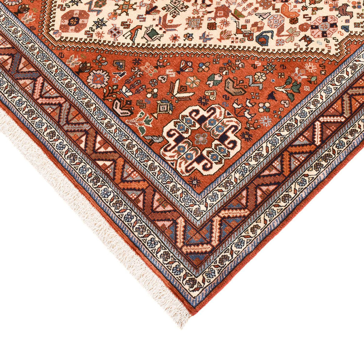 Alfombra Gabbeh - Persa Kashkuli - 218 x 156 cm - multicolor