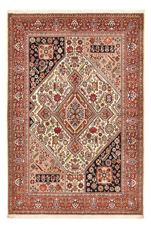 Alfombra Gabbeh - Persa Kashkuli - 218 x 150 cm - rojo claro