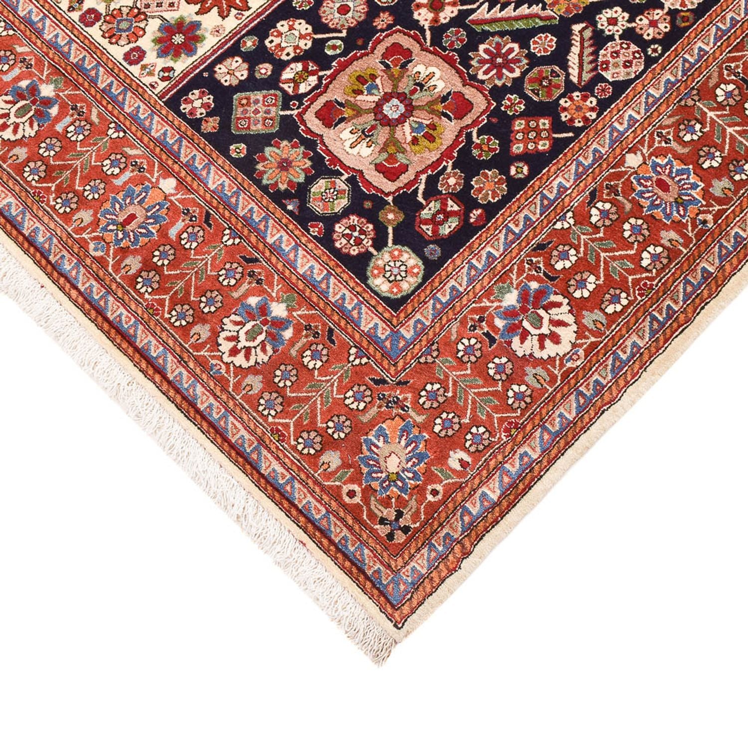 Alfombra Gabbeh - Persa Kashkuli - 218 x 150 cm - rojo claro
