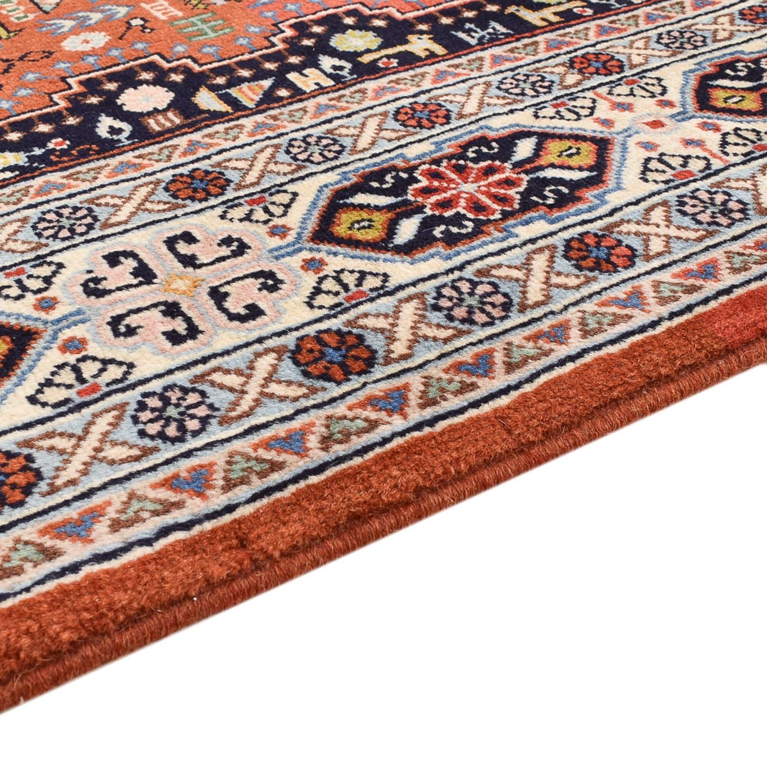 Alfombra Gabbeh - Persa Kashkuli - 199 x 143 cm - multicolor